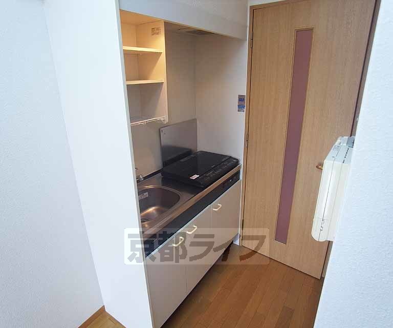 キッチン　１口コンロ付です。