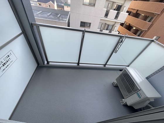 バルコニー　※別部屋の写真です