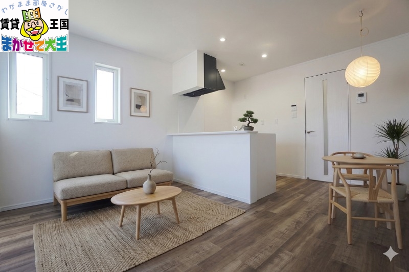 居室・リビング　家具・インテリアはＣＧです