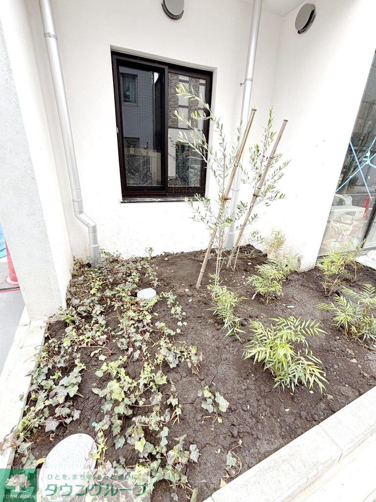 バルコニー　庭