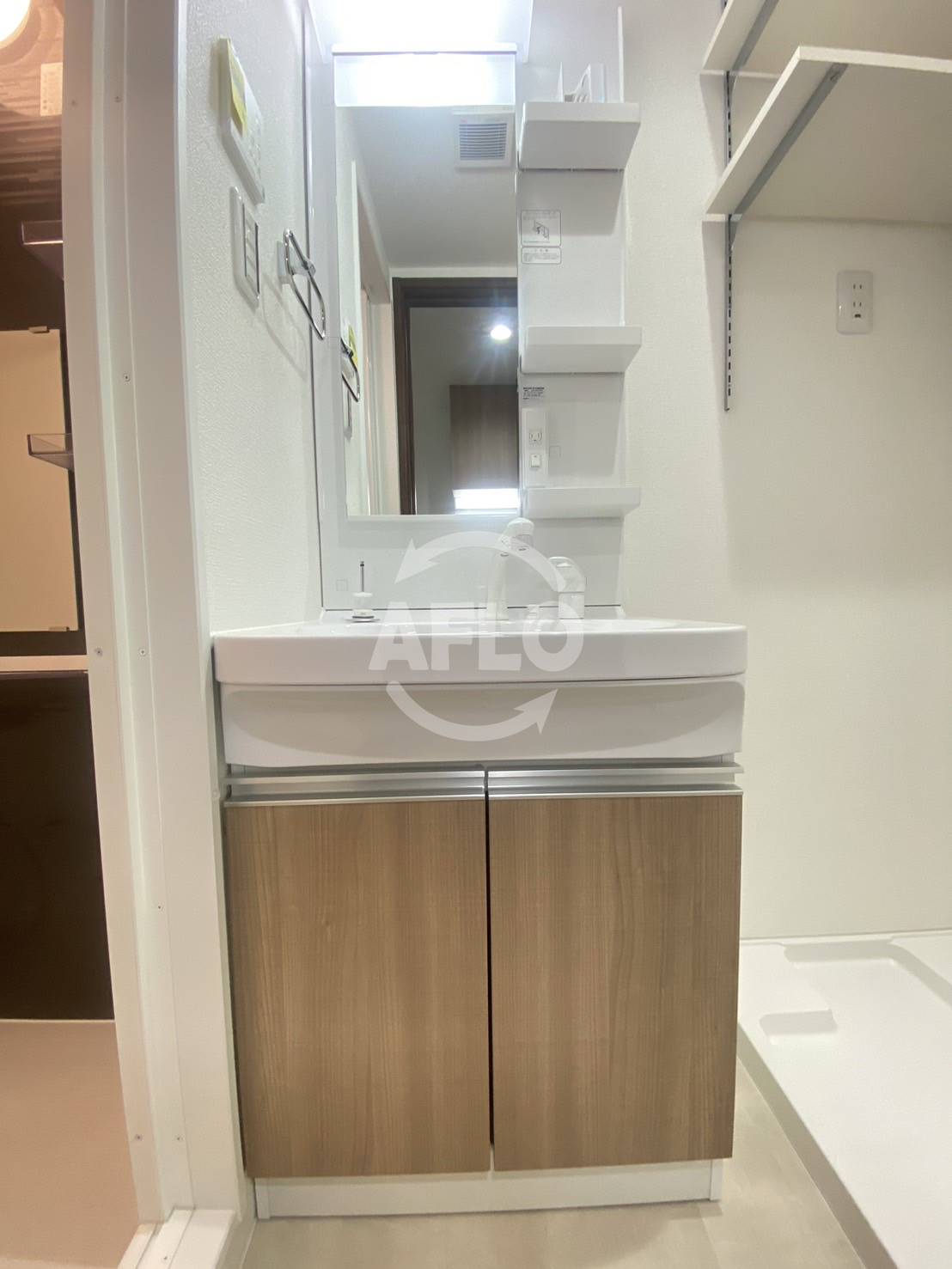 洗面設備　H-mison大正III　洗面台