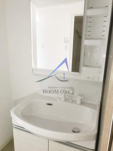 洗面設備　洗面台です。