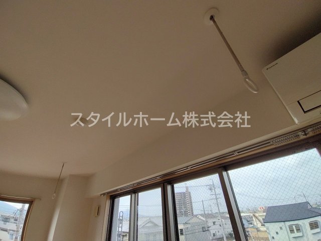 その他設備　室内物干