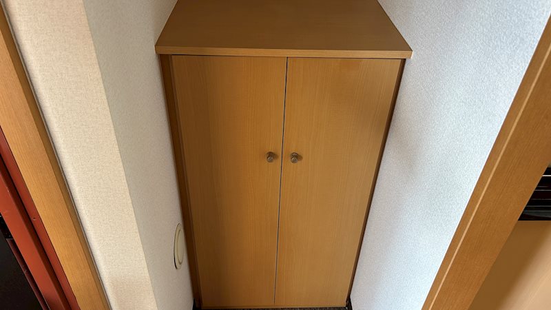 玄関　玄関にはシューズＢＯＸ備付けですっきり！
