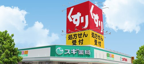 ドラックストア　スギ薬局 姫路広峰店（ドラッグストア）まで1244m