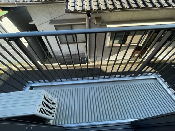 バルコニー　※別部屋の写真です