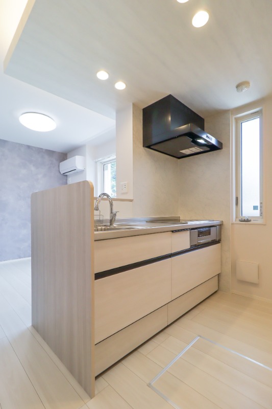 キッチン　図面と現状に相違がある場合には現状を優先