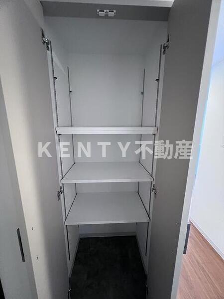 収納　収納のためのスペースです