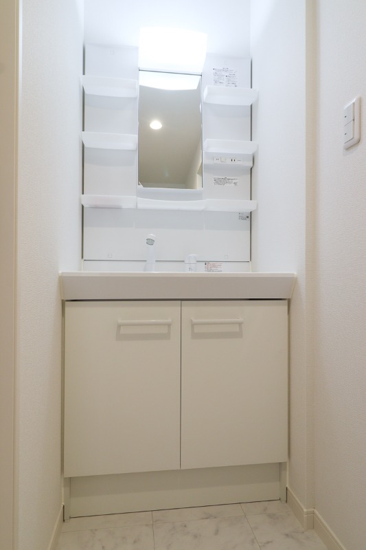 洗面設備　図面と現状に相違がある場合には現状を優先