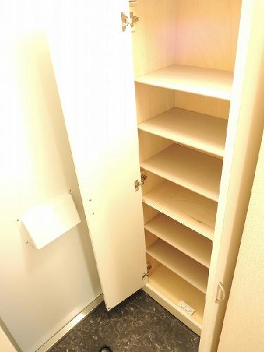 玄関　収納たっぷり下駄箱