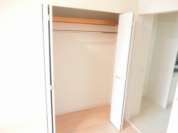 収納　クローゼット！