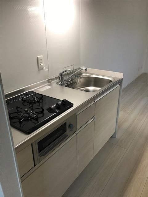 キッチン　■２口ガスコンロシステムキッチン■都市ガス♪