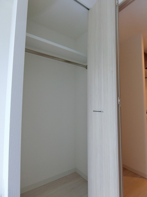 収納　たっぷりとした収納スペースです