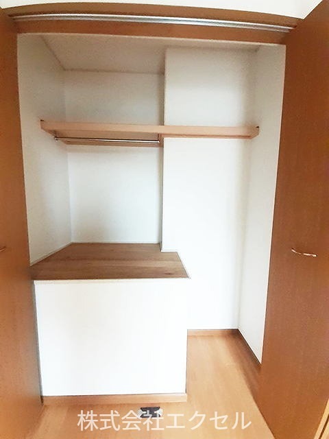 収納　クローゼットです。