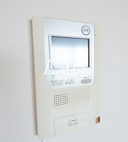 セキュリティ　モニター付きインターフォンです。