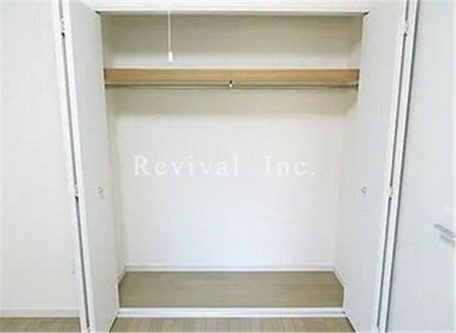 収納　奥行豊富な収納がございます