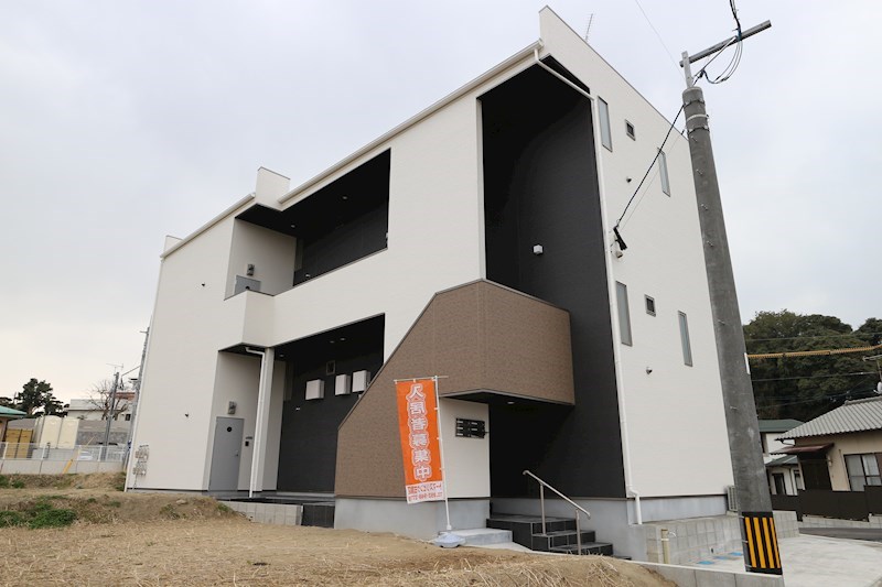 建物外観　福津市のお部屋探しは、福津市に店舗があり地域に詳しい当店へ。