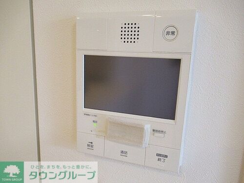 セキュリティ　TVモニター付きインターホン