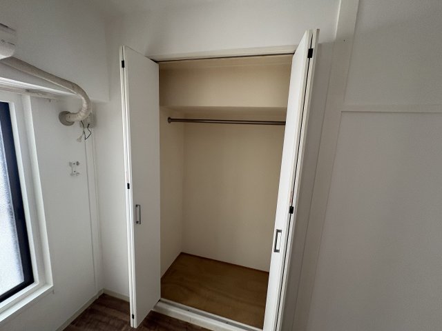 収納　たっぷりとした収納スペースです