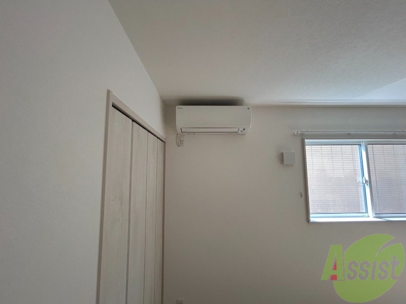 その他設備　エアコン一つで夏場も冬場も快適にすごせます。