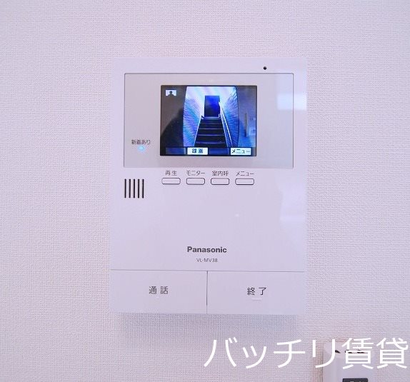 セキュリティ　画像は別号室タイプの為、現状を優先致します。