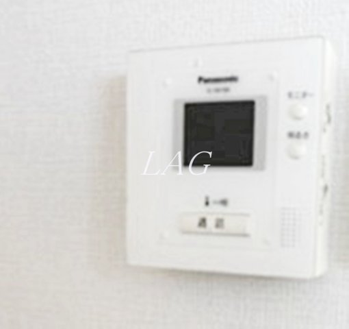 セキュリティ　モニター付きインターホンです。