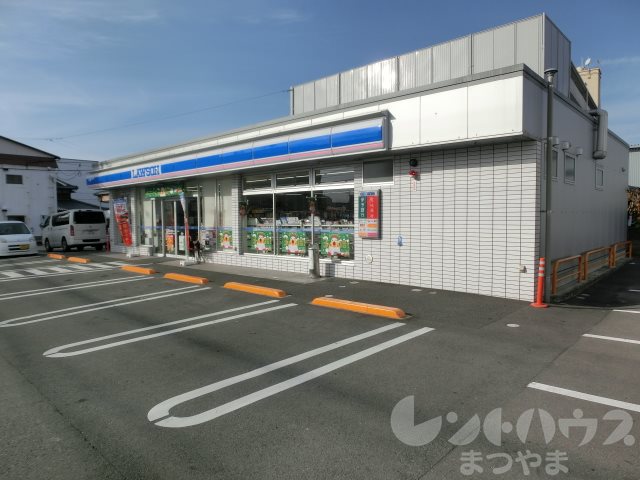 コンビニ　ローソン 松山朝生田町二丁目店（コンビニ）まで203m