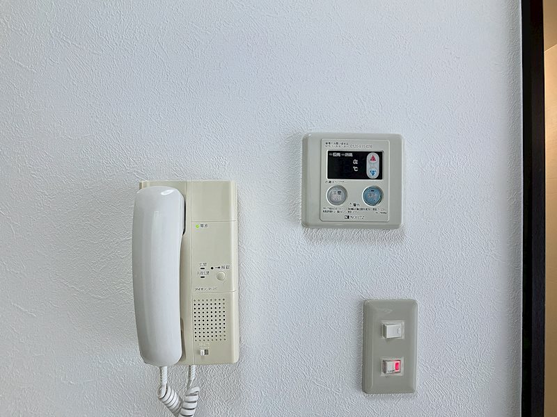 セキュリティ　温度管理が楽な給湯器リモコン
