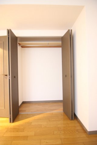 収納　たっぷりとした収納スペースです