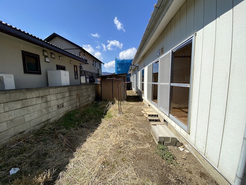 バルコニー　庭