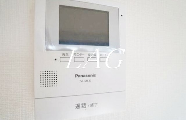 セキュリティ　モニター付きインターホンです。