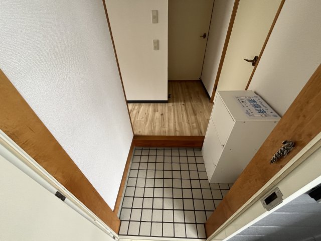 玄関　シンプルで使いやすい玄関です