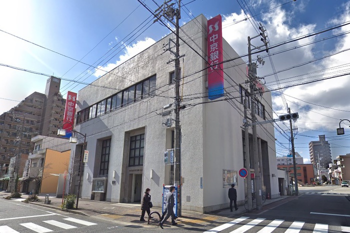 銀行　中京銀行代官町支店（銀行）まで400m