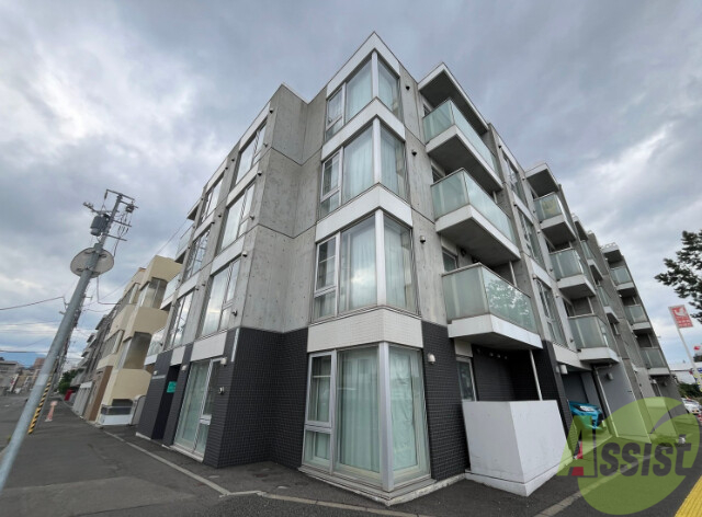 建物外観　札幌市北区北３６条西「Ｆｉｒｓｔ‘ｌｌ」