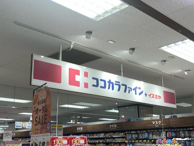 ドラックストア　ココカラファインプラスイズミヤ阪和堺店（ドラッグストア）まで829m