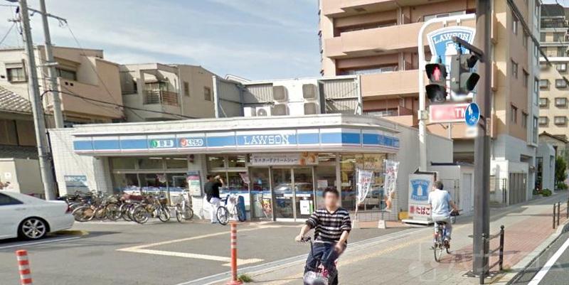 コンビニ　ローソン 粉浜西一丁目店（コンビニ）まで349m