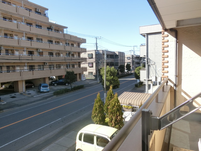眺望　２階からの景色となります。