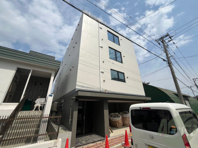 建物外観　札幌市白石区菊水「Ｌ’ｅｃｌａｉｒｅｕｒ（レクレルール）」