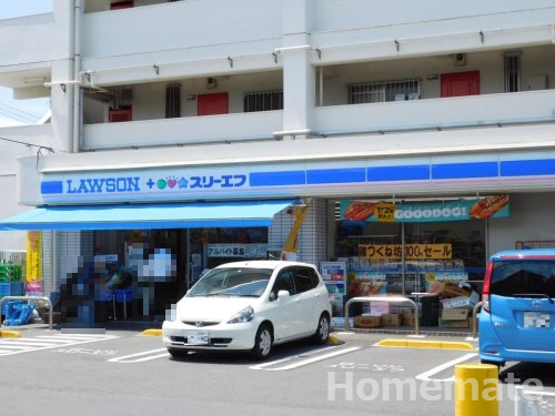 コンビニ　ローソン・スリーエフ 栄飯島店（コンビニ）まで125m