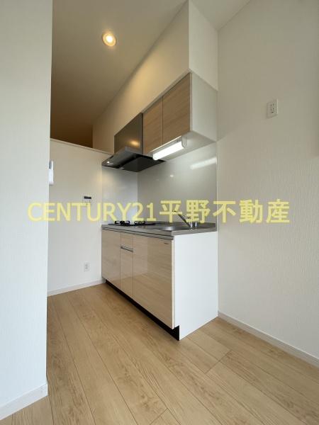 キッチン　同建設会社施工の別物件。※参考イメージ