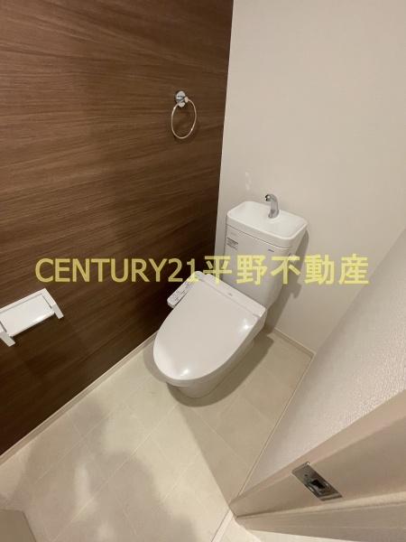 トイレ　同建設会社施工の別物件。※参考イメージ