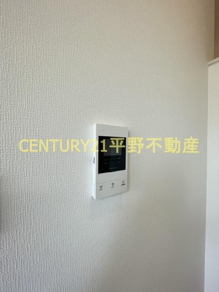 セキュリティ　同建設会社施工の別物件。※参考イメージ
