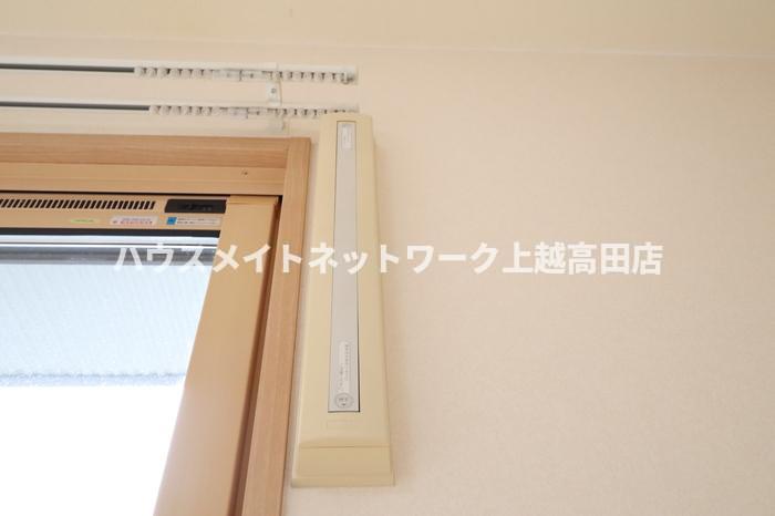 眺望　室内物干し