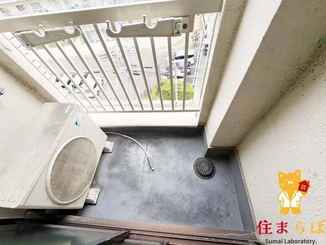 バルコニー　日常使いを想像しながら