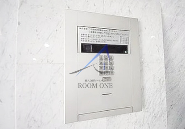 セキュリティ　オートロックです。