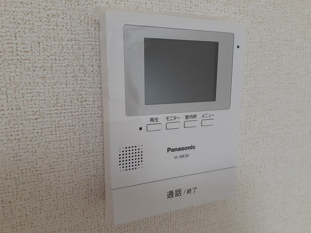 セキュリティ　モニター付きインターホン