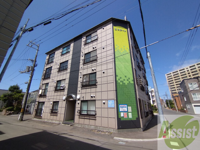 建物外観　札幌市北区北３５条西「エステート３５」