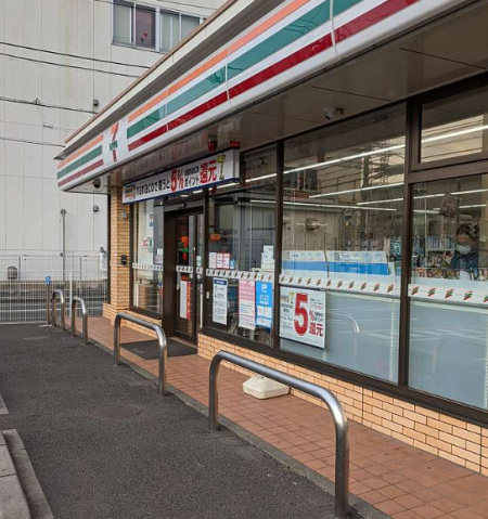 コンビニ　セブンイレブン横浜綱島東6丁目店（コンビニ）まで71m