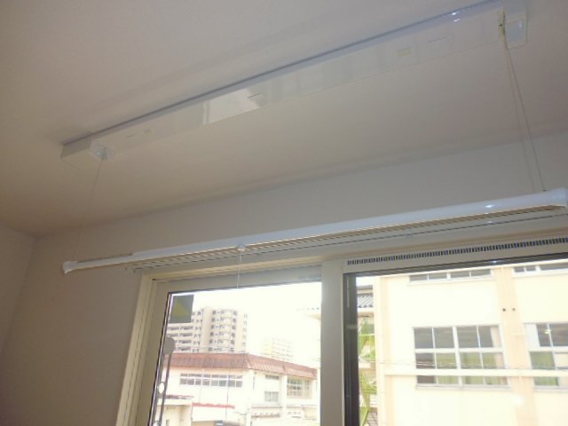 その他設備　室内物干し