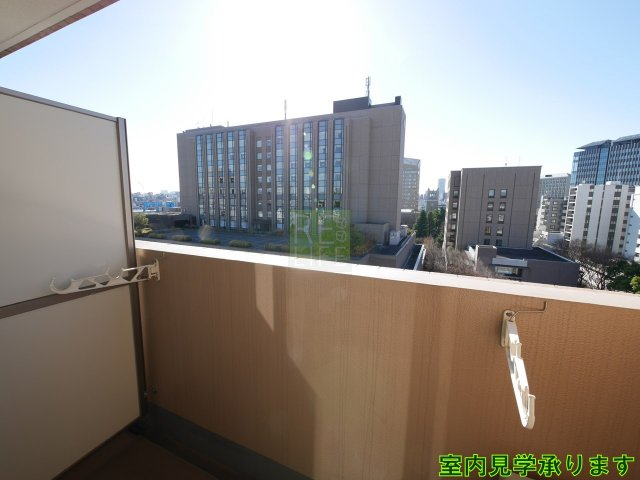 バルコニー　パークウェル早稲田弐番館  　反転タイプです